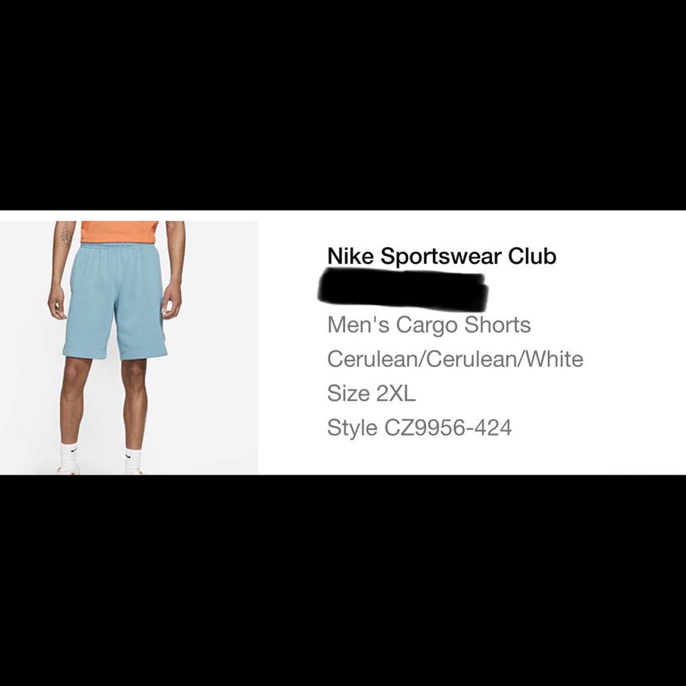 Nike club fleece shorts